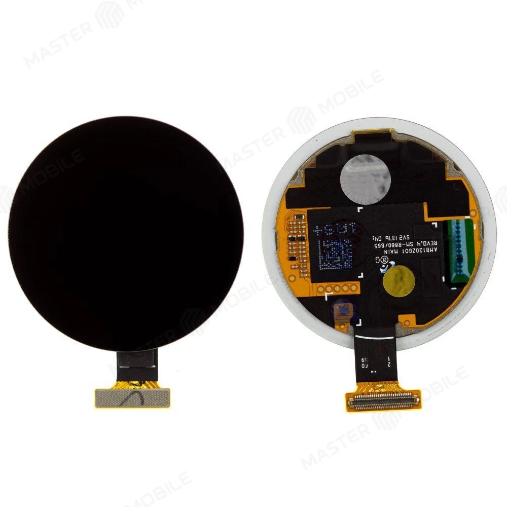 Дисплей для Samsung R861 Galaxy Watch FE + тачскрин (черный) (ORIG) фото №1