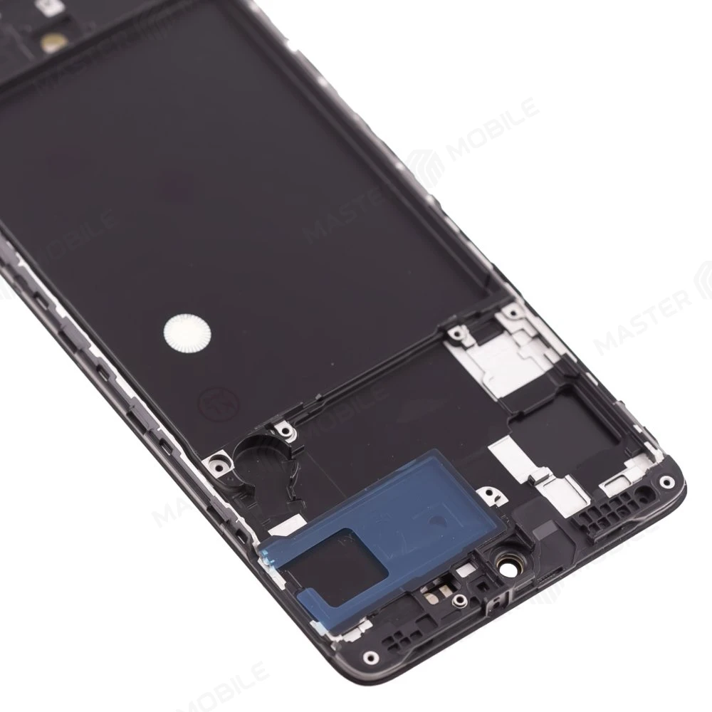 Дисплей для Samsung A715 Galaxy A71 + тачскрин (черный) (в рамке) (OLED) (Small Size) фото №3