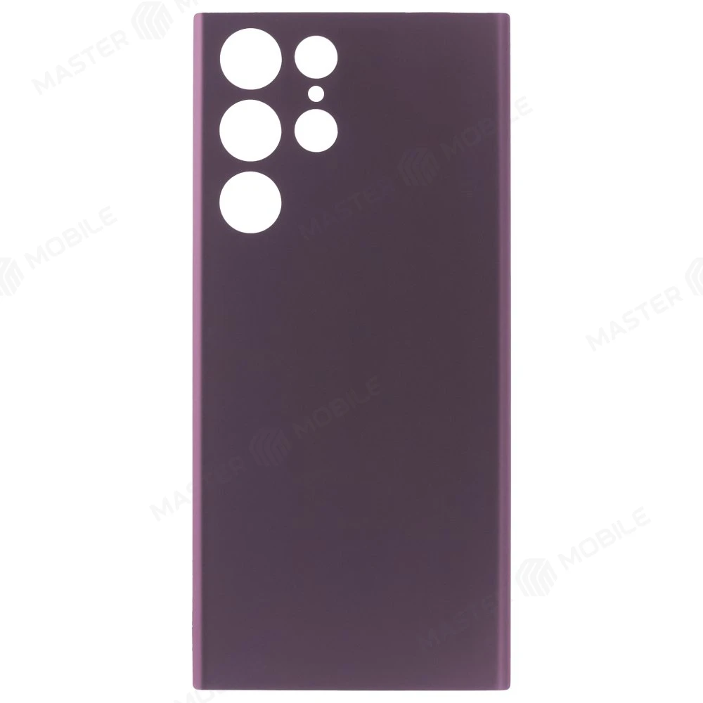 Задняя крышка для Samsung S908 Galaxy S22 Ultra (бордовый)