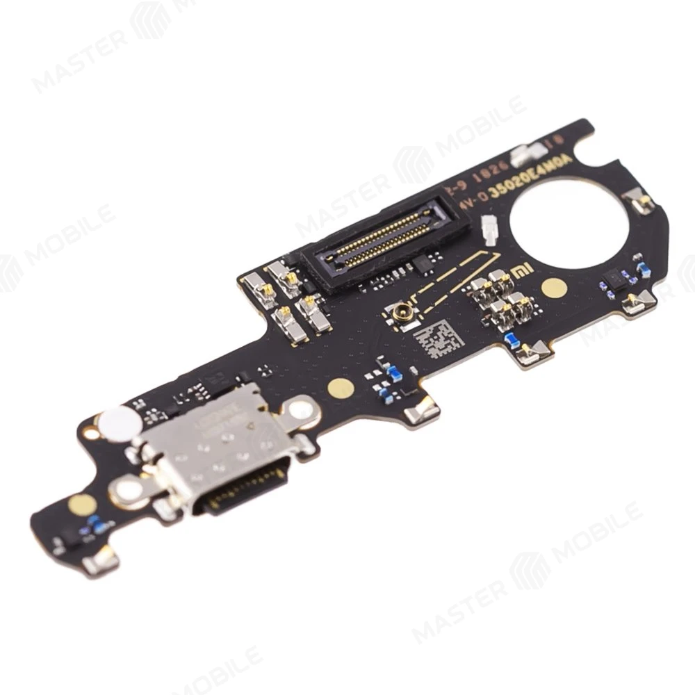 Нижняя плата для Xiaomi Mi Max 3 (M1804E4A) с комп. + разъем зарядки + микрофон (ORIG100)  фото №3