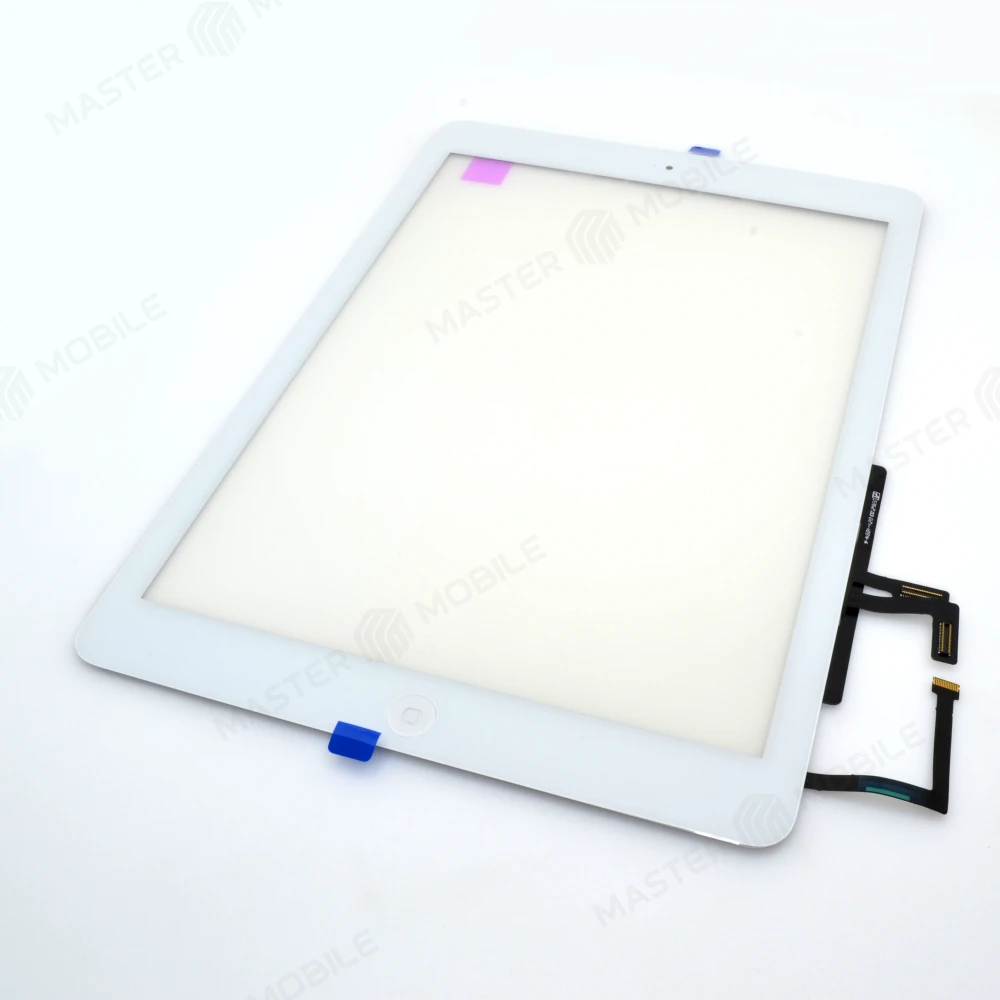 Тачскрин для Apple iPad Air (A1474/A1475/A1476) + кнопка Home (белый) (Premium)