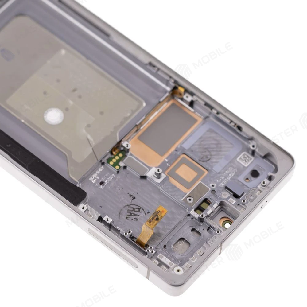 Дисплей для Samsung S938 Galaxy S25 Ultra + тачскрин (серебристый) (в рамке) (ORIG100) (возможен дефект ЛКП) фото №3