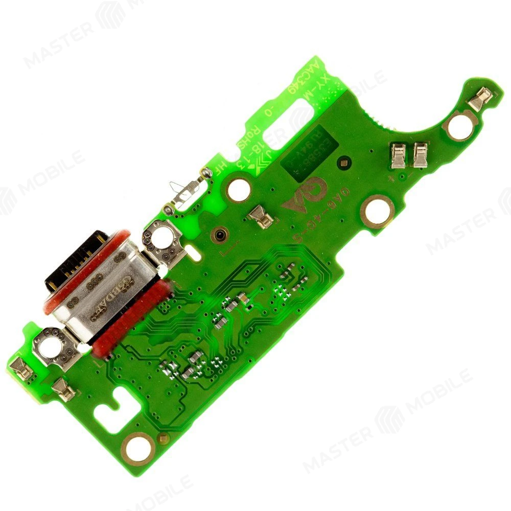 Нижняя плата для OPPO A6 4G (CPH2817) с комп. + разъем зарядки + микрофон фото №3