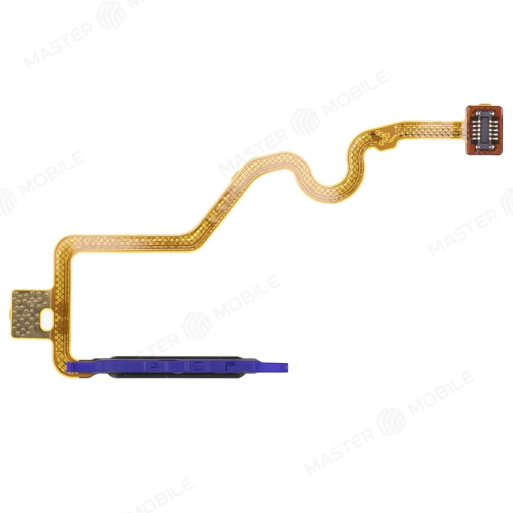 Шлейф для Tecno Spark GO 1 (KL4) с комп. + сканер отпечатка пальца (черный) фото №2