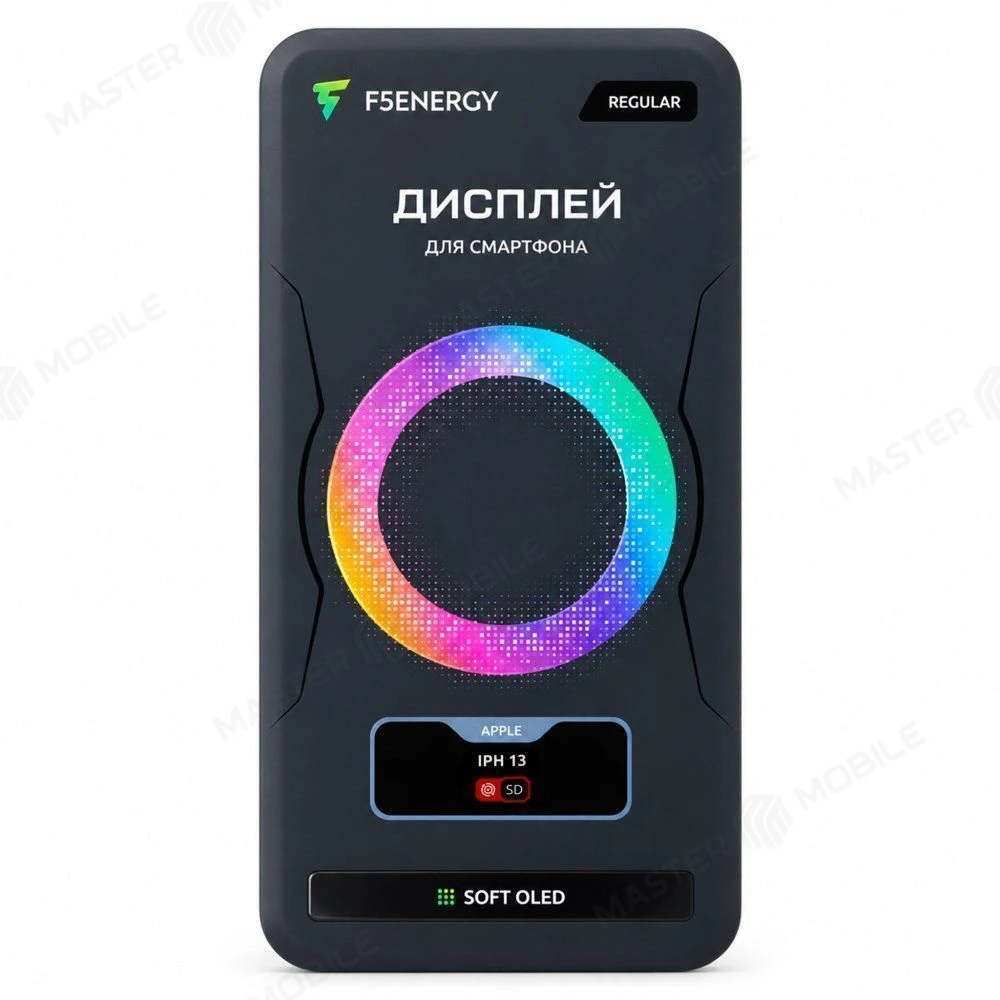 Дисплей для Apple iPhone 13 + тачскрин (черный) (F5ENERGY) (Soft Oled) (с верификацией) (REGULAR) фото №5