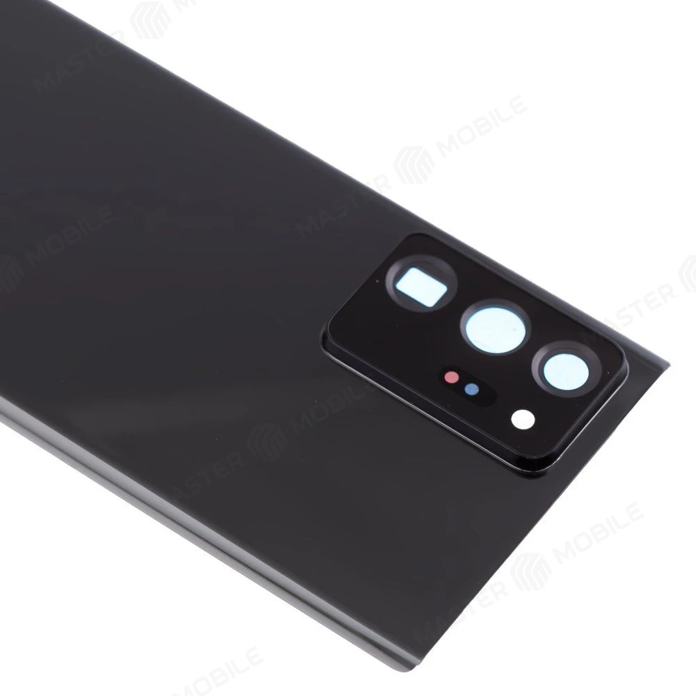 Задняя крышка для Samsung N985 Galaxy Note 20 Ultra / N986 Galaxy Note 20 Ultra 5G (черный) (в сборе со стеклом камеры) (ORIG100) фото №3