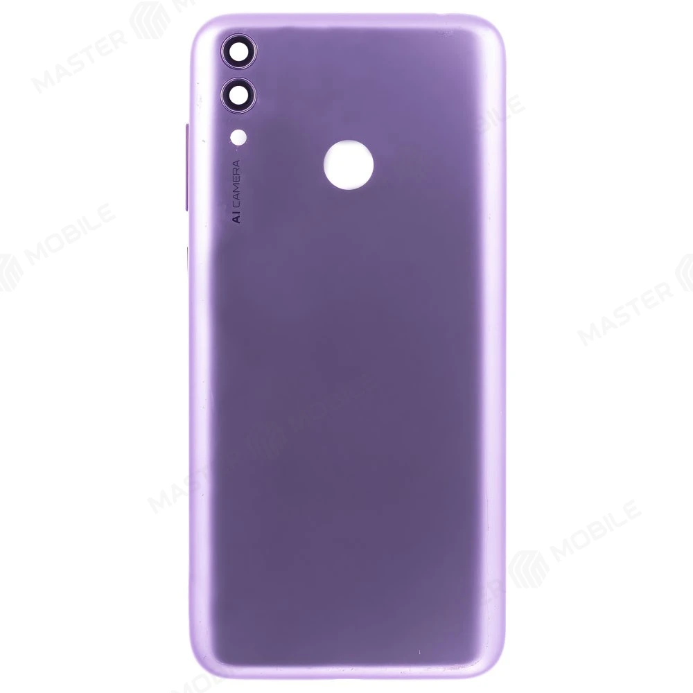 Задняя крышка для Huawei Honor 8C (BKK-AL10) (фиолетовый) (в сборе со стеклом камеры)