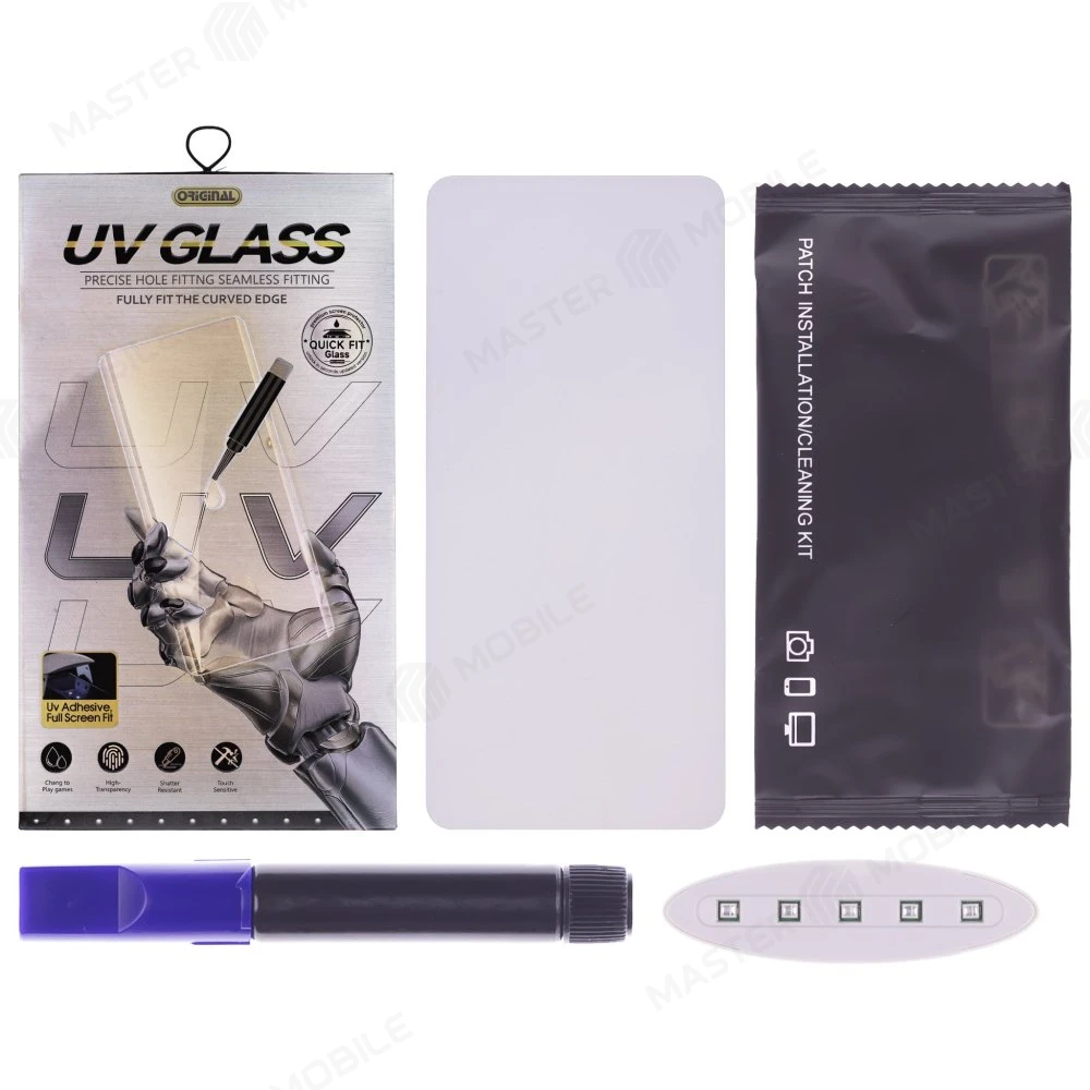 Защитное стекло UV для Huawei P40 Pro (ELS-NX9) / P40 Pro+ (ELS-N39) фото №2