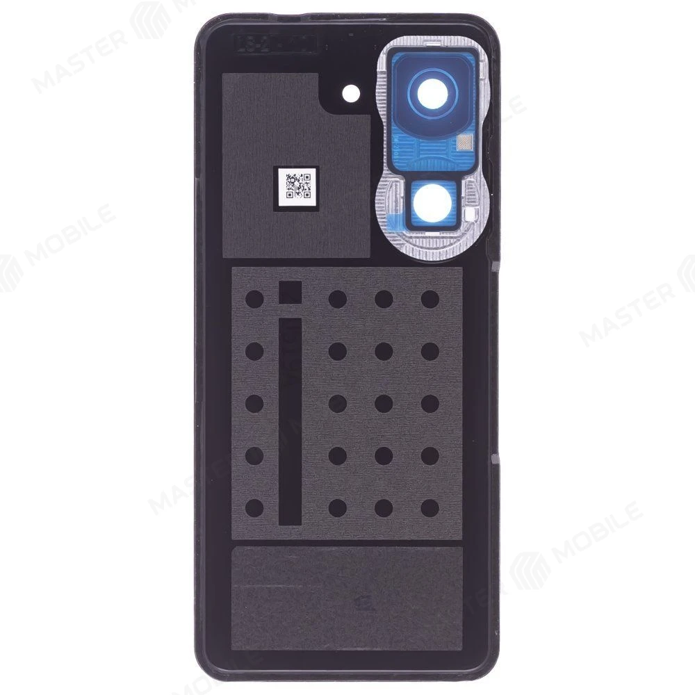 Задняя крышка для Asus ZenFone 10 (AI2302) (черный) (в сборе со стеклом камеры)  фото №2