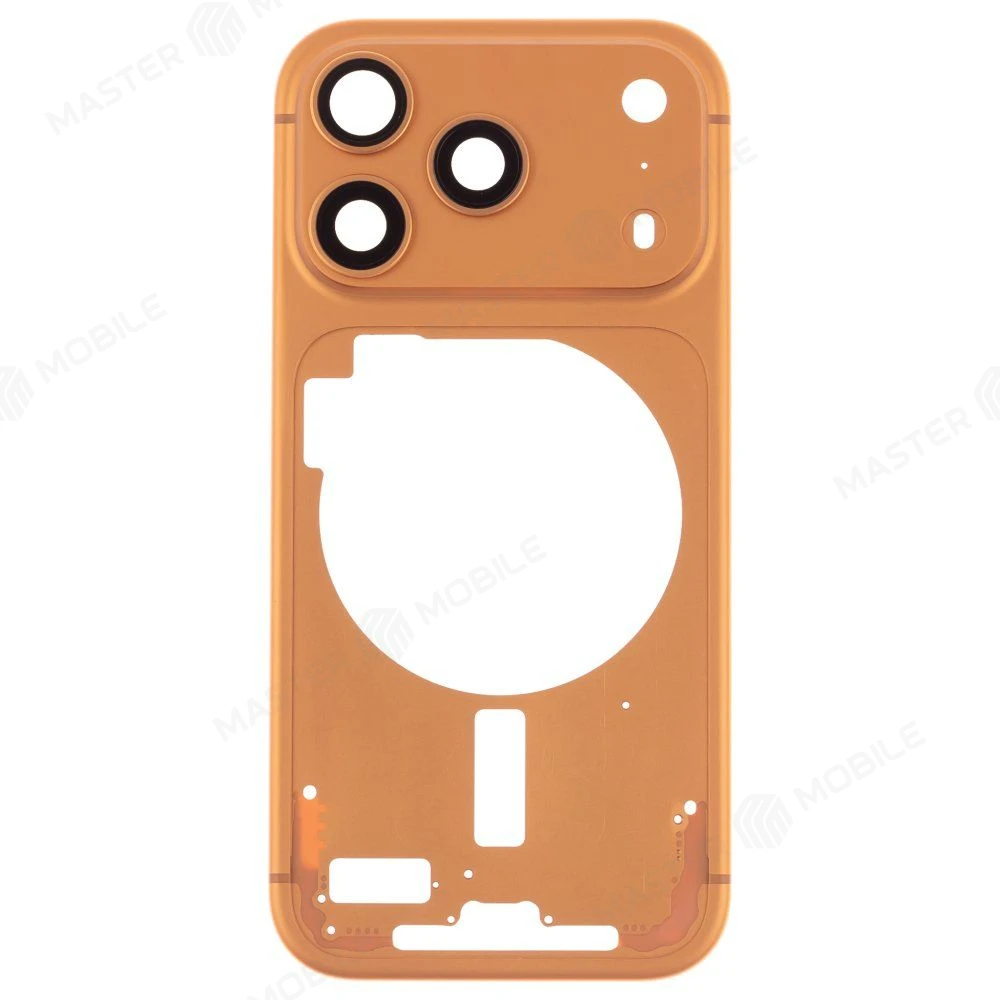 Корпус для Apple iPhone 17 Pro (SIM + eSIM) (оранжевый) (Premium) фото №2