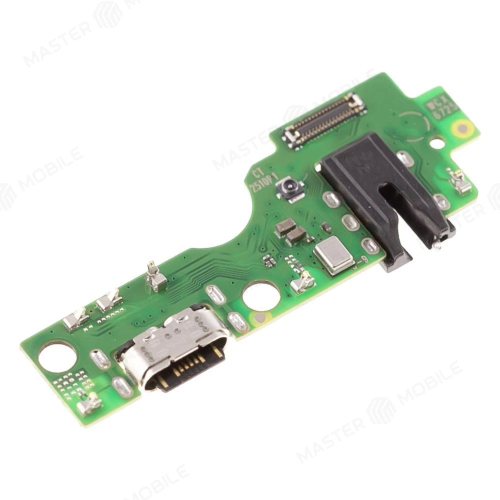 Нижняя плата для Infinix Smart 10 (X6725) с комп. + разъем зарядки + микрофон + разъем гарнитуры фото №3