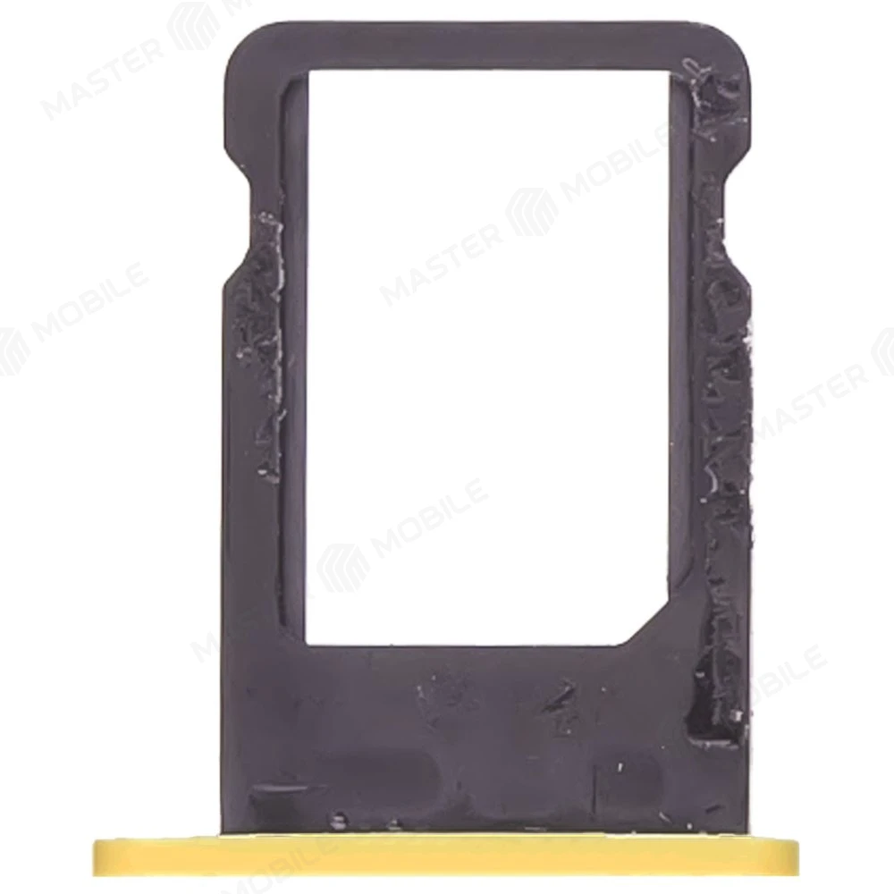 Держатель сим-карты для Apple iPhone 5c (желтый)