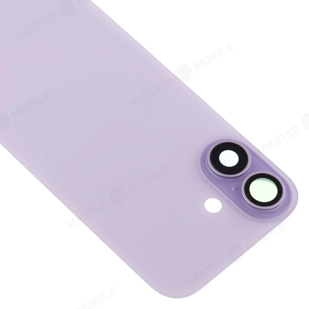 Задняя крышка для Apple iPhone 17 (SIM + eSIM) / iPhone 17 (eSIM) (фиолетовый) (в сборе со стеклом камеры) (Premium) фото №3