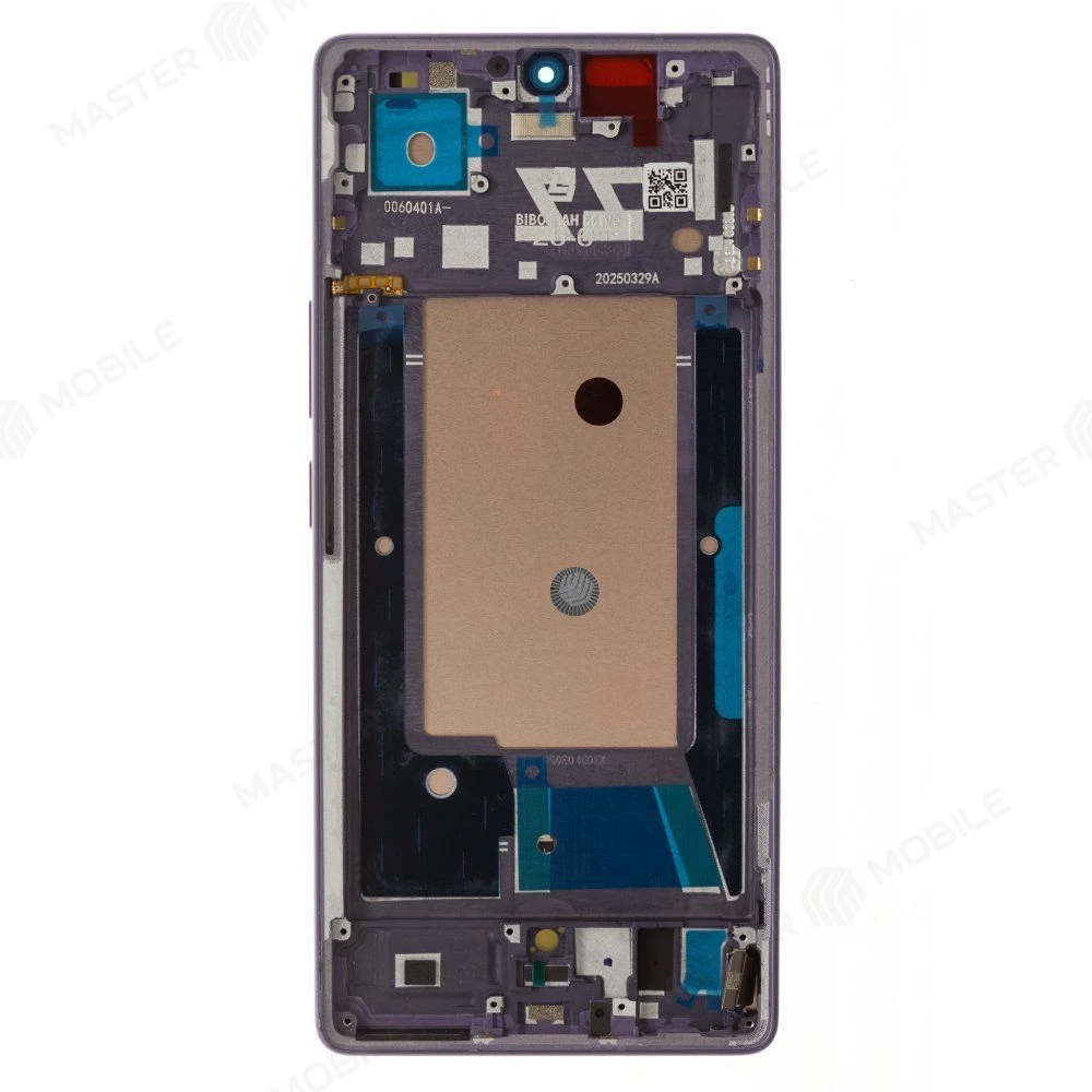 Дисплей для Infinix Note 50 Pro (X6855) + тачскрин (фиолетовый) (в рамке) (ORIG100) (SP) фото №2