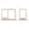 Держатель сим-карты для Samsung J600 Galaxy J6 (2018) / J810 Galaxy J8 (2018) (золотистый) фото №1