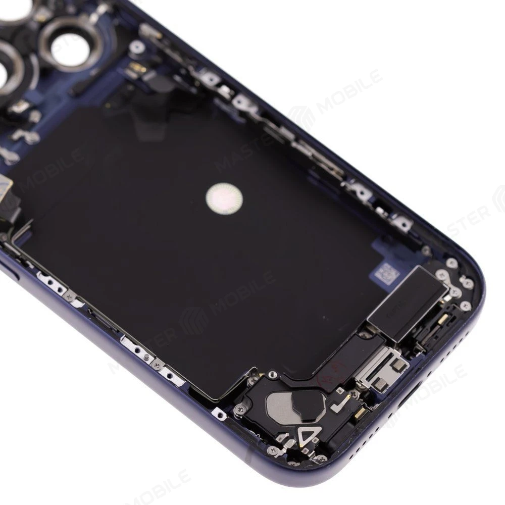 Корпус для Apple iPhone 17 Pro (eSIM) (синий) (в сборе) (ORIG100) (Снятый) (возможен дефект ЛКП) фото №4