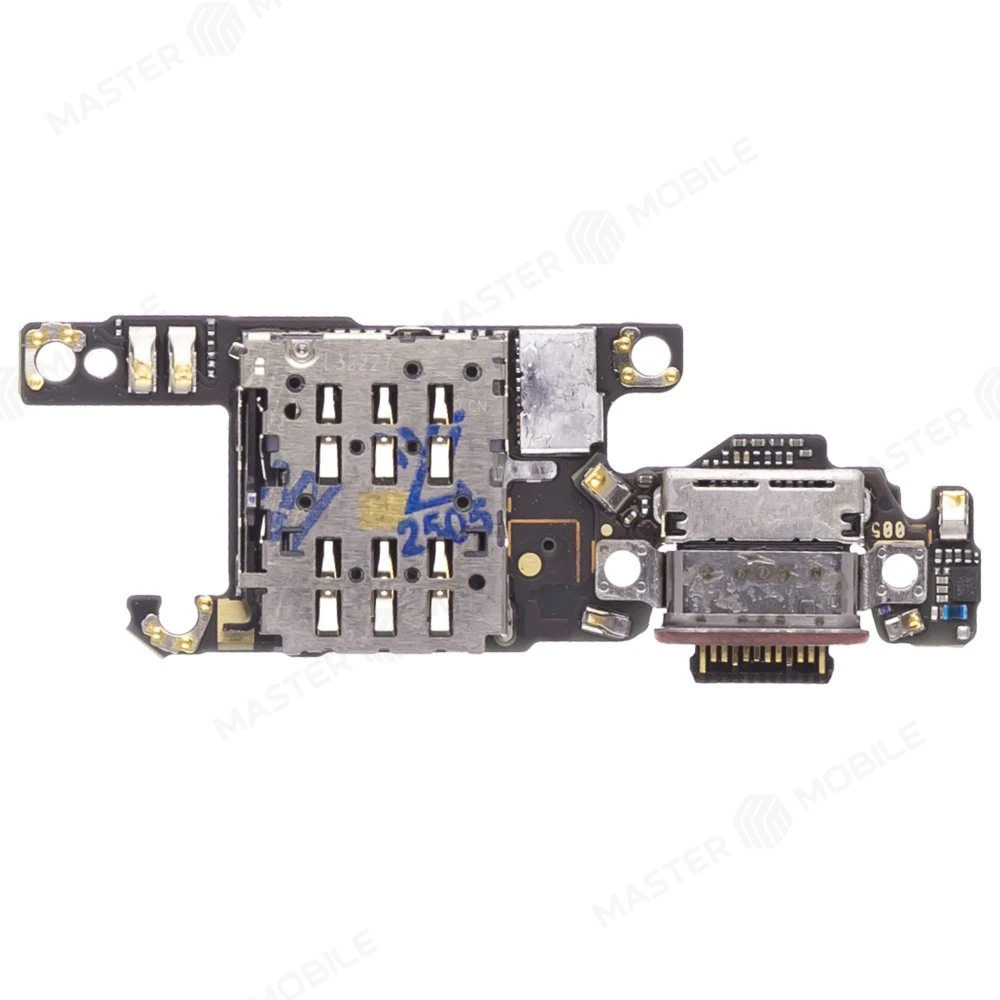 Нижняя плата для Huawei P60 (LNA-LX9) / P60 Pro (MNA-LX9) с комп. + разъем зарядки + микрофон + разъем SIM (ORIG100)  фото №2