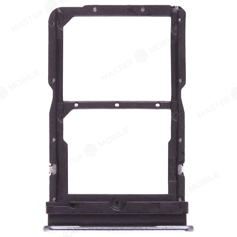 Держатель сим-карты для Huawei Honor 30S (CDY-NX9A) (серебристый) фото №2