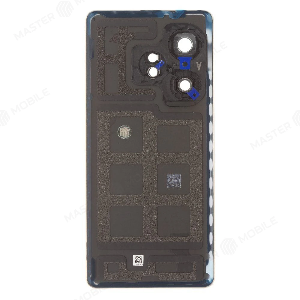 Задняя крышка для Realme GT 6 (RMX3851) (серебристый) (в сборе со стеклом камеры) (ORIG100) фото №2