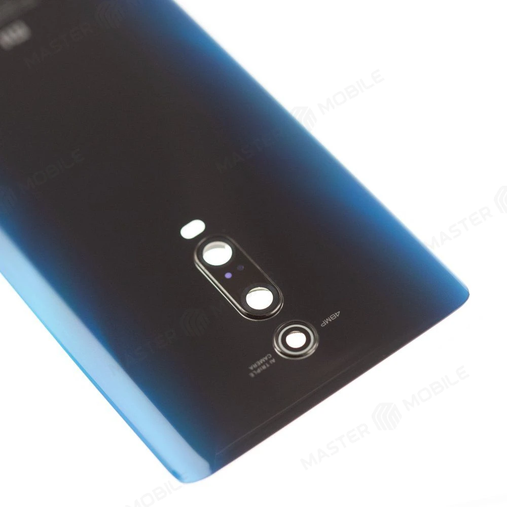 Задняя крышка для Xiaomi Mi 9T (M1903F10G) / Mi 9T Pro (M1903F11G) (синий) (в сборе со стеклом камеры) (ORIG100)  фото №3