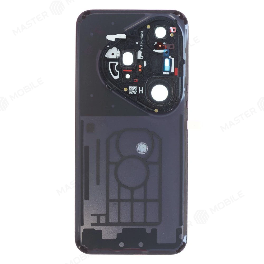 Задняя крышка для Huawei Pura 80 Pro (LMR-LX9) (красный) (в сборе со стеклом камеры)  фото №2