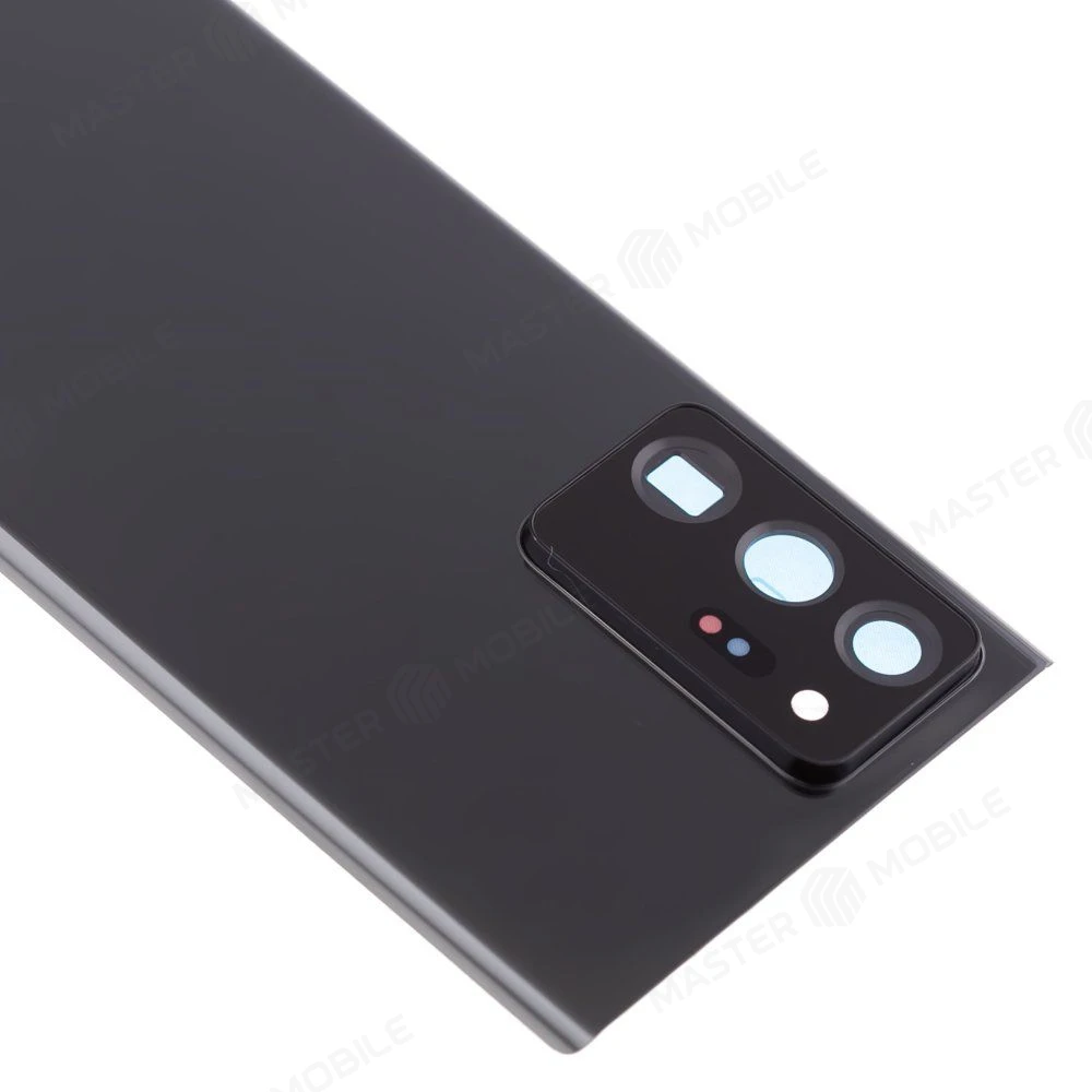 Задняя крышка для Samsung N985 Galaxy Note 20 Ultra / N986 Galaxy Note 20 Ultra 5G (черный) (в сборе со стеклом камеры) (ORIG100) фото №3