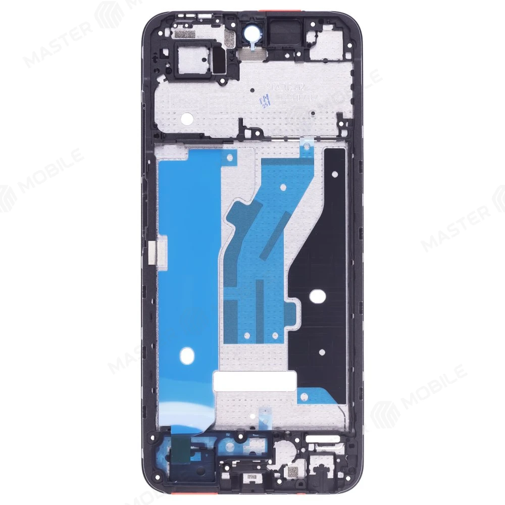 Рамка дисплея для Tecno Spark GO 1 (KL4) (черный) фото №2