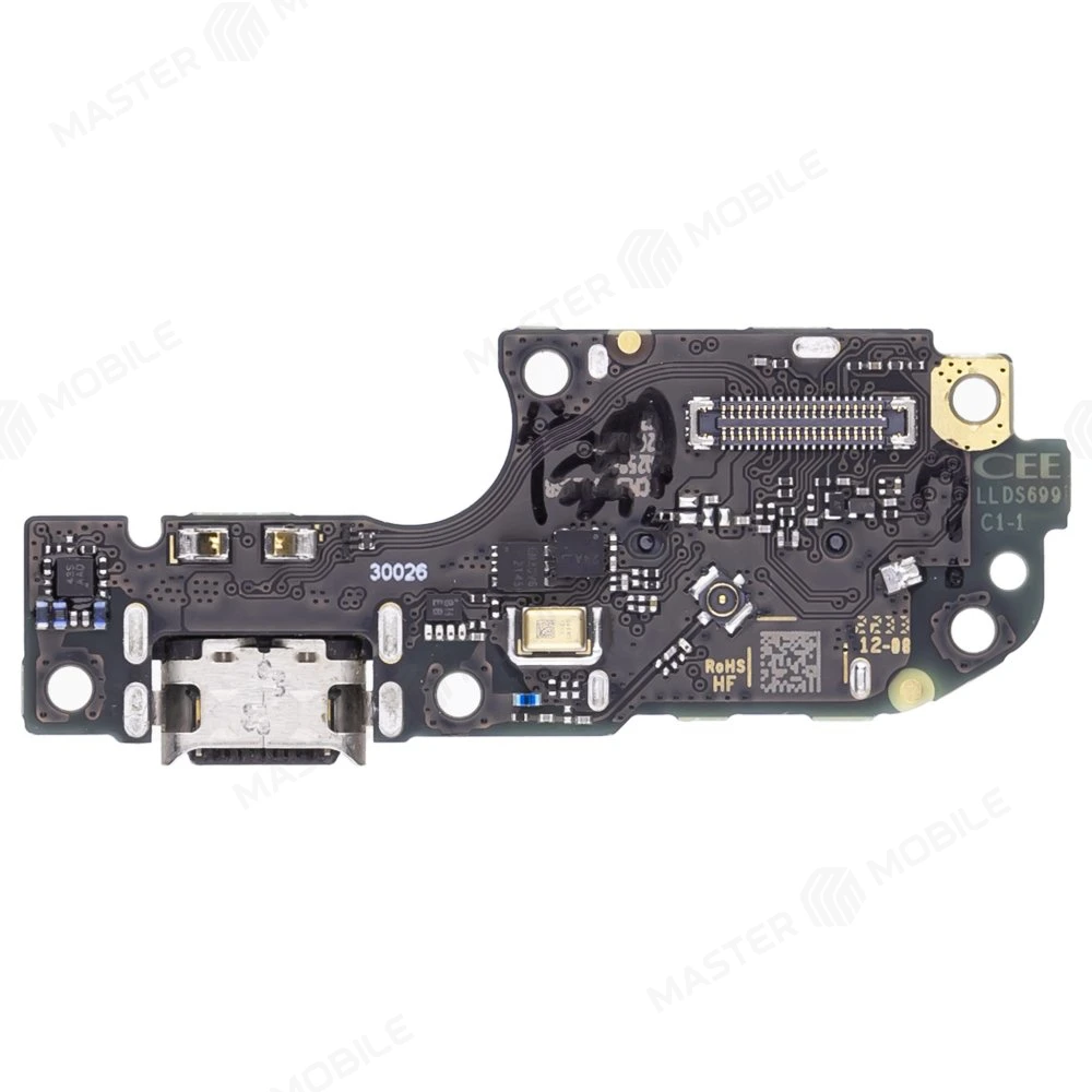 Нижняя плата для Huawei Nova Y90 (CTR-LX1) с комп. + разъем зарядки + микрофон (ORIG100)  фото №1