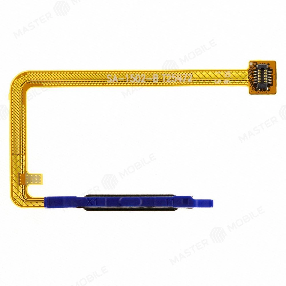 Шлейф для Samsung A075 Galaxy A07 4G с комп. + сканер отпечатка пальца (фиолетовый) фото №2