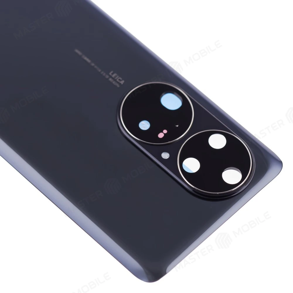 Задняя крышка для Huawei P50 Pro (JAD-LX9) (черный) (в сборе со стеклом камеры) фото №3