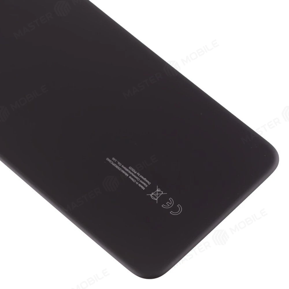 Задняя крышка для Xiaomi Poco M7 4G (25062PC34G) (черный) фото №4