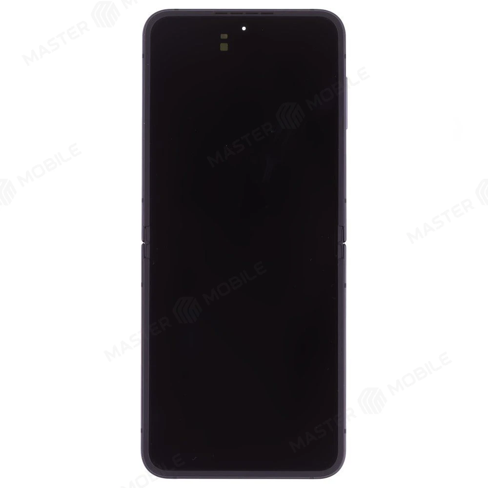 Дисплей для Samsung F741 Galaxy Z Flip 6 + тачскрин (внутренний) (черный) (в рамке) (ORIG100) (SP) фото №1