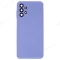 Задняя крышка для Samsung A135 Galaxy A13 (голубой) (в сборе со стеклом камеры) фото №1