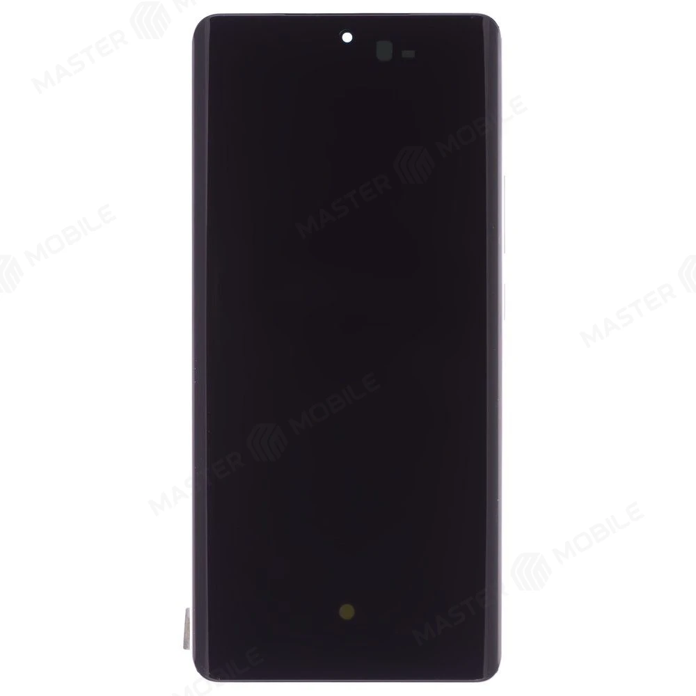 Дисплей для Realme GT 6 (RMX3851) + тачскрин (серебристый) (в рамке) (ORIG100) (SP) фото №1