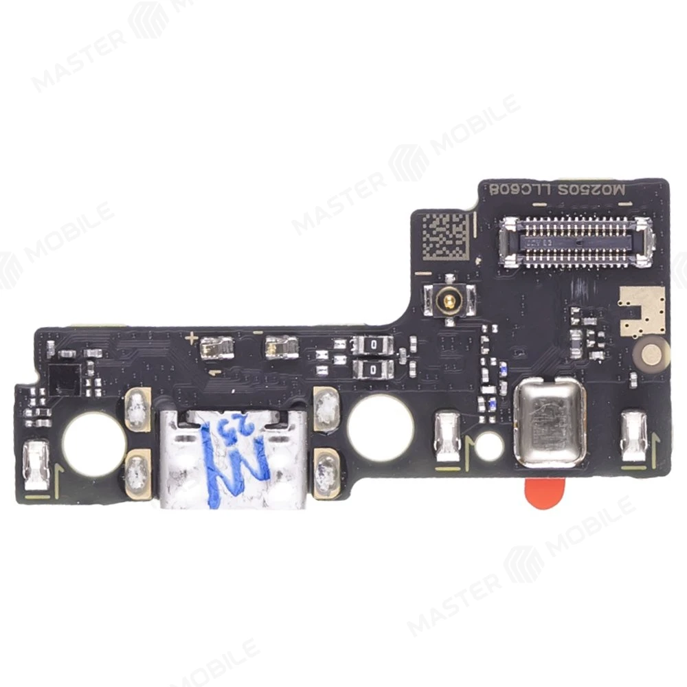 Нижняя плата для Xiaomi Redmi 12C (22120RN86G) с комп. + разъем зарядки + микрофон (ORIG100)  фото №1