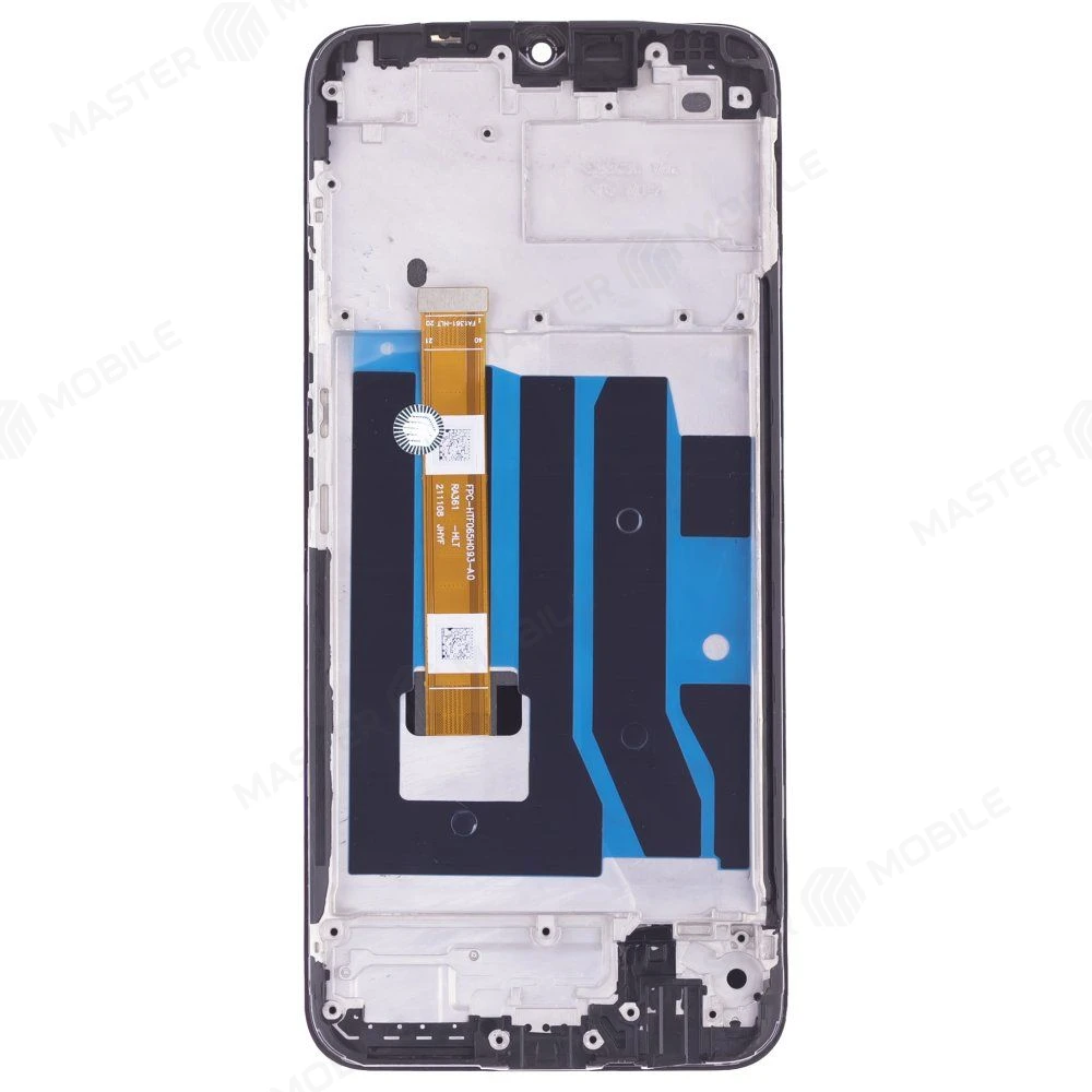 Дисплей для Realme C11 (RMX2185) + тачскрин (черный) (в рамке) (ORIG) фото №2