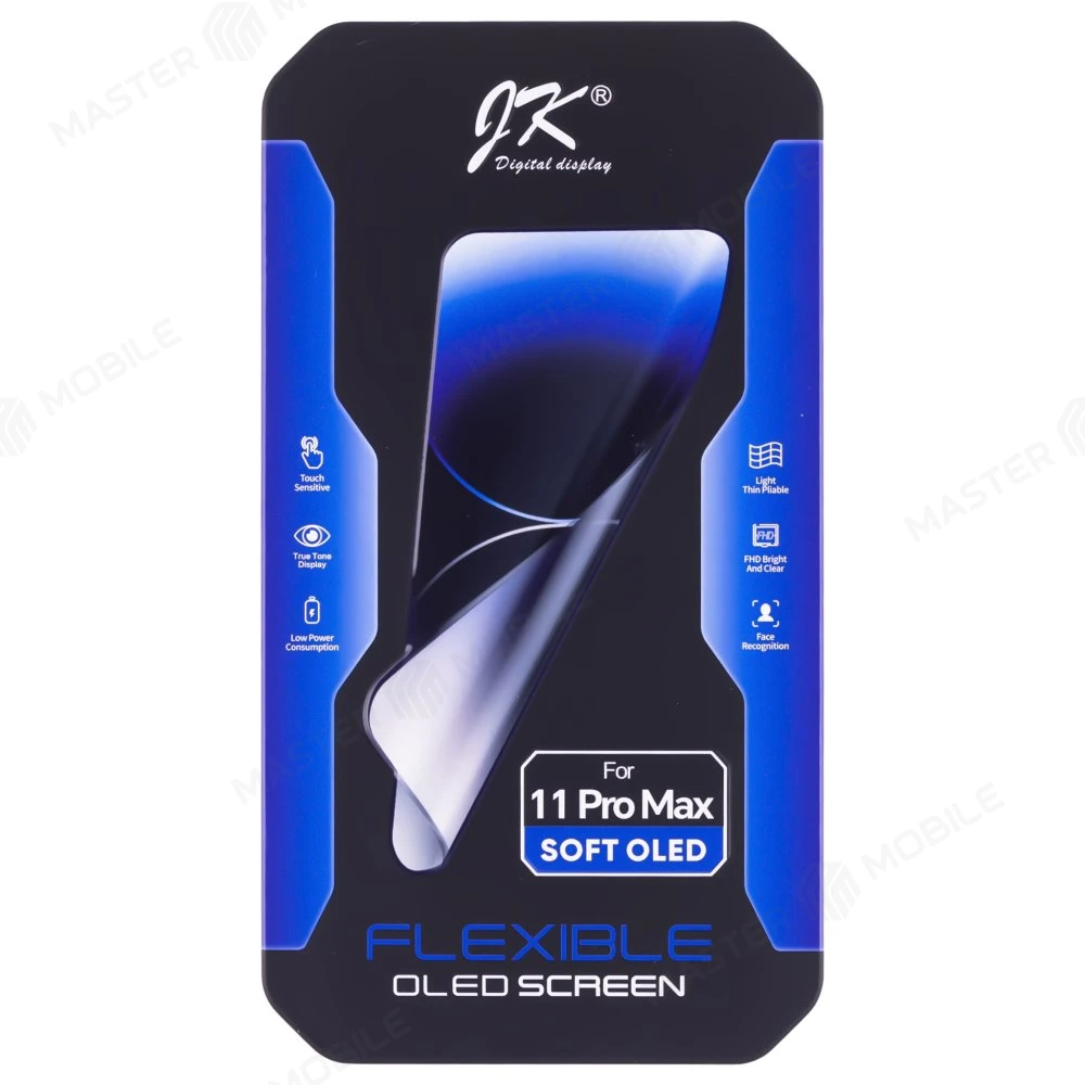 Дисплей для Apple iPhone 11 Pro Max + тачскрин (черный) (JK) (Soft Oled) (площадка под IC) фото №5