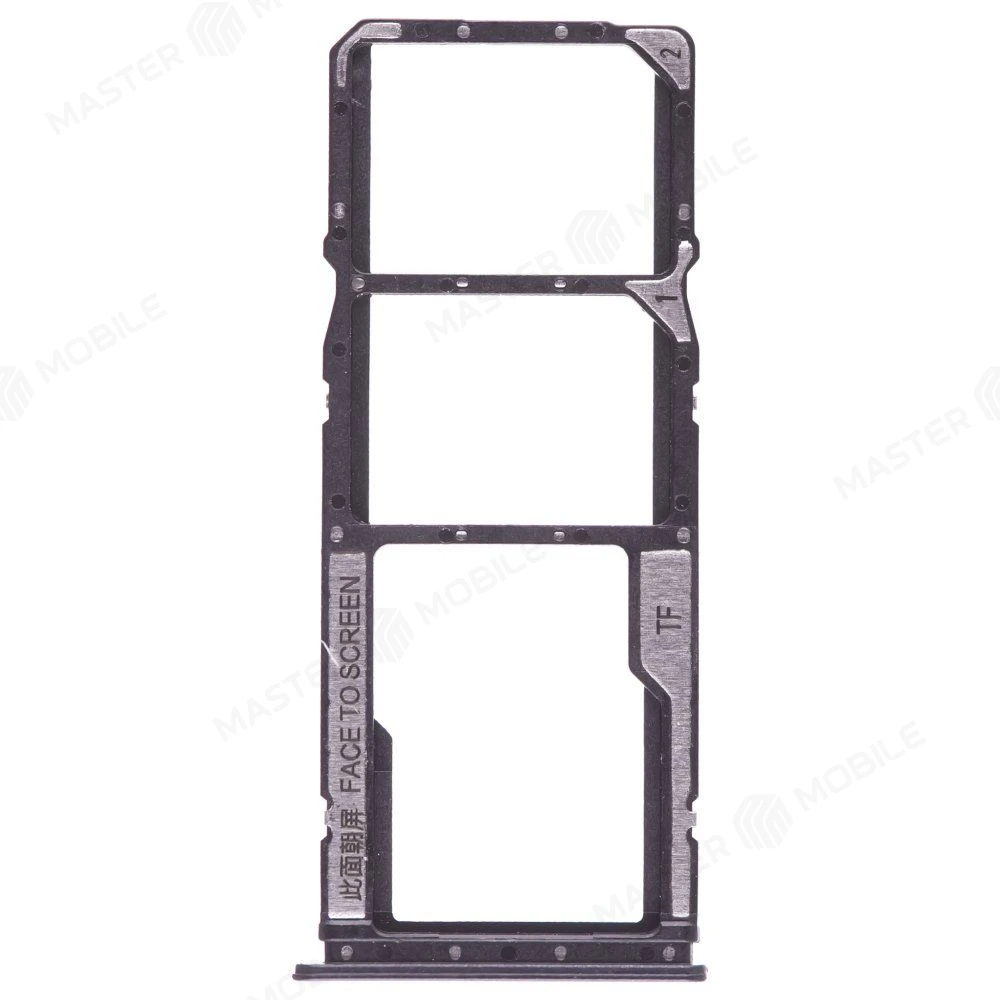 Держатель сим-карты для Xiaomi Poco M5 (22071219CG) (черный) фото №1