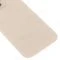Задняя крышка для Apple iPhone 16 Pro (золотистый) (в сборе со стеклом камеры и шлейфом) (Premium)  фото №4