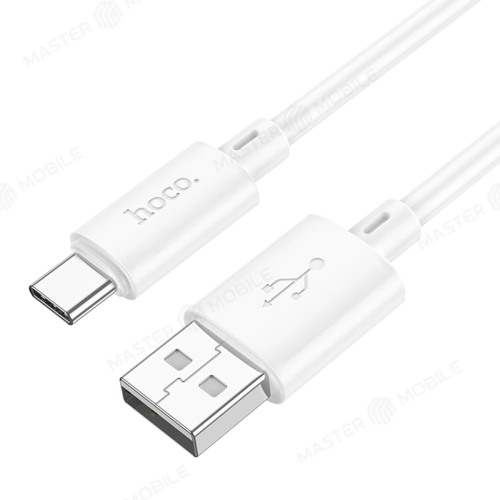 Дата-кабель Hoco X88 USB - TypeC 1 м 3A (белый) фото №1