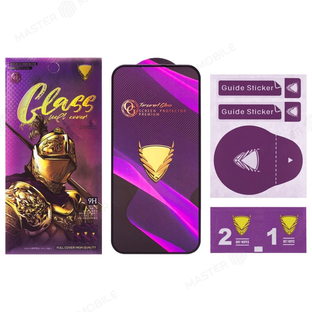Защитное стекло OG Glass (3 в 1) для Xiaomi Poco X7 Pro (2412DPC0AG) (черный) фото №2