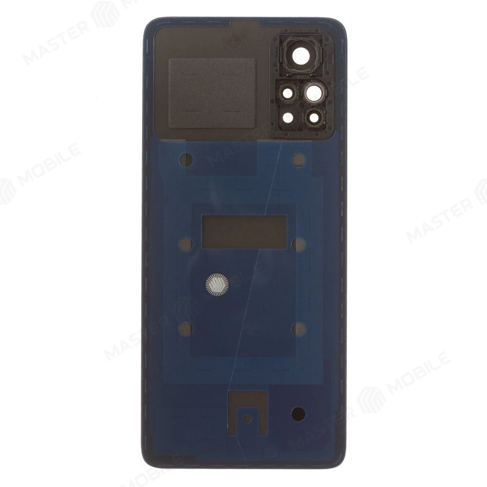 Задняя крышка для Xiaomi Redmi Note 11 Pro 4G (2201116TG) (синий) (в сборе со стеклом камеры) (ORIG100)  фото №2