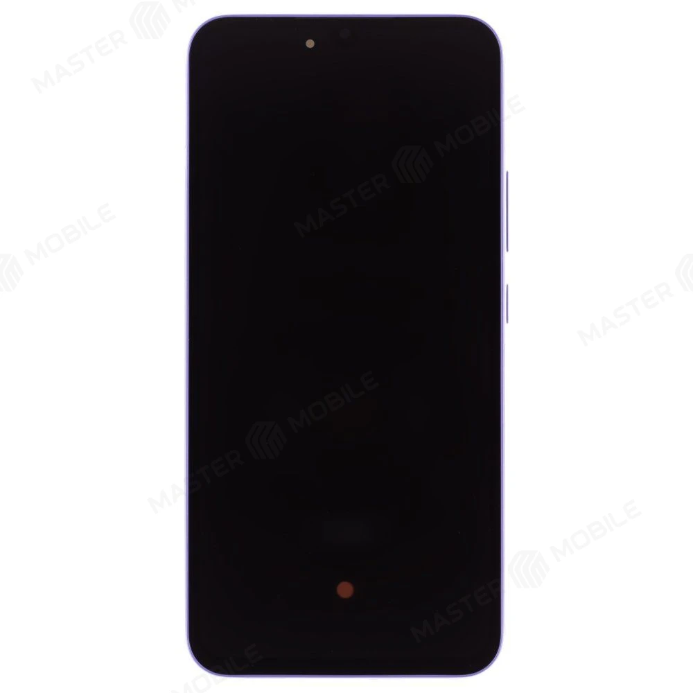 Дисплей для Samsung A346 Galaxy A34 5G + тачскрин (фиолетовый) (в рамке) (ORIG100) (SP) фото №1