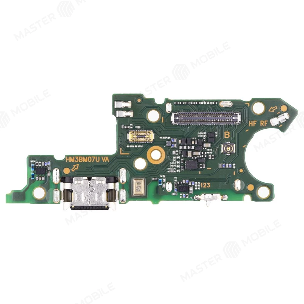 Нижняя плата для Huawei Honor X9a 5G (RMO-NX1) с комп. + разъем зарядки + микрофон (ORIG100) фото №1