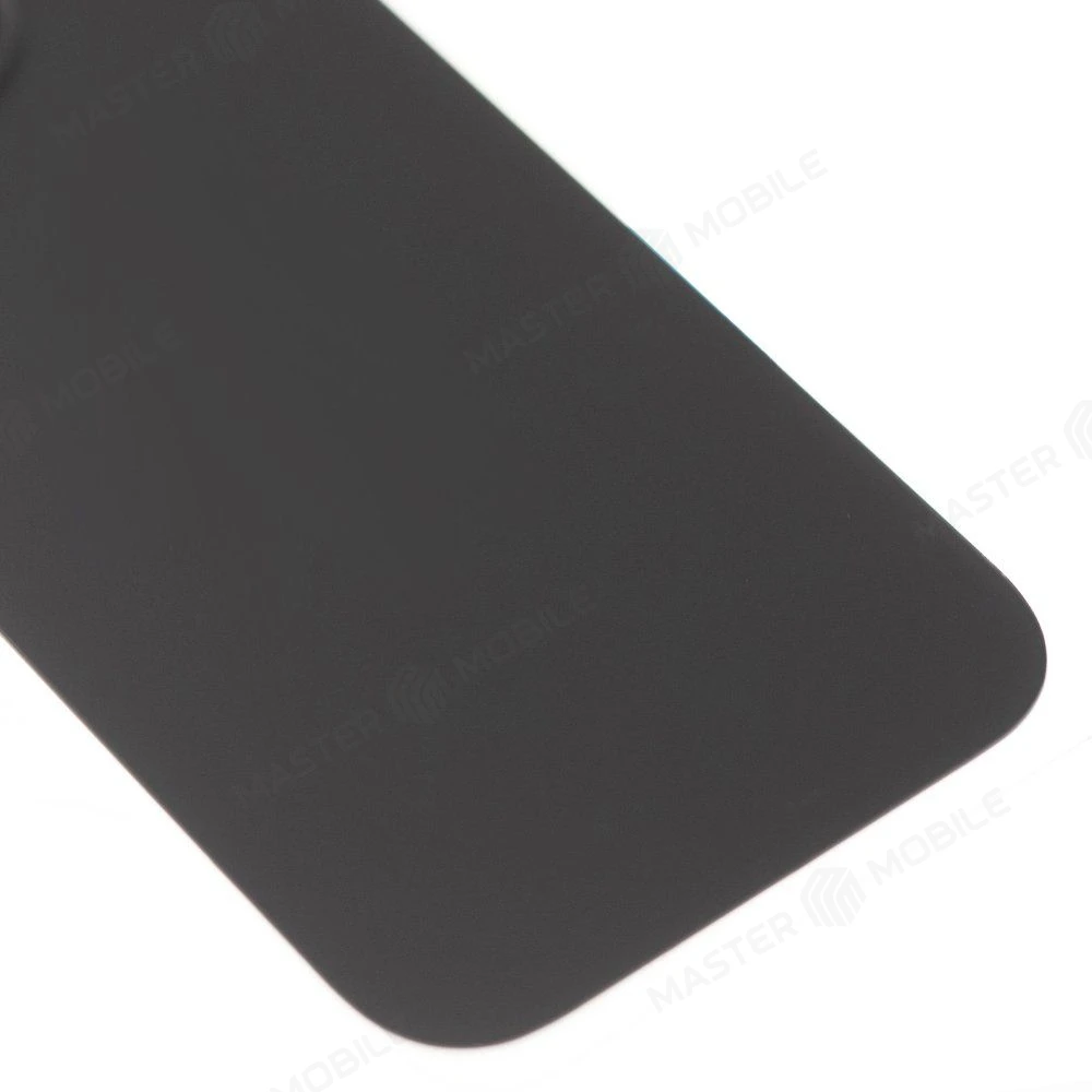 Задняя крышка для Apple iPhone 16 Pro (черный) (в сборе со стеклом камеры и шлейфом) (Premium)  фото №4
