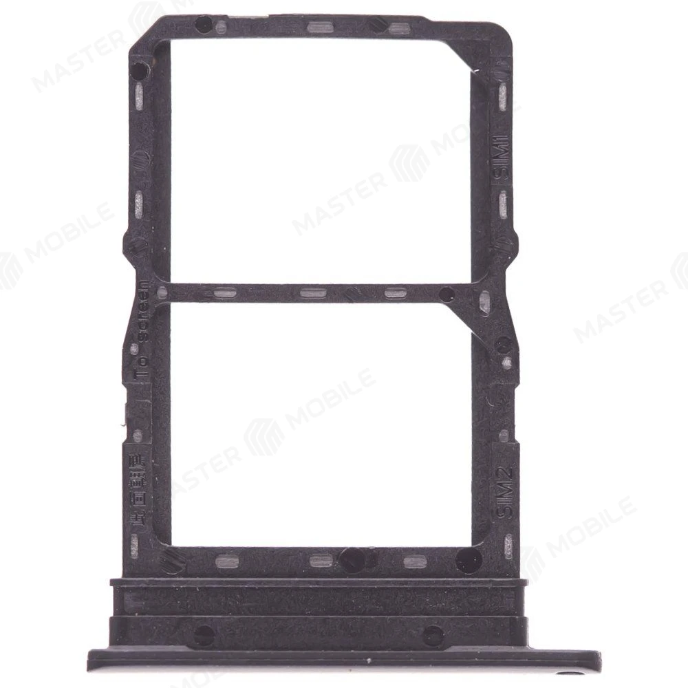 Держатель сим-карты для Huawei Honor X7a (RKY-LX1) / Honor X7a Plus (RKY-LX1) (черный) фото №1