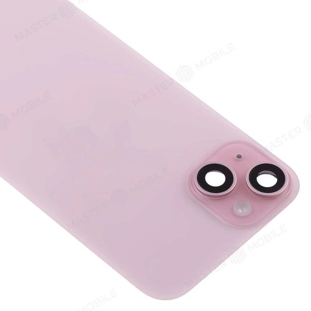 Задняя крышка для Apple iPhone 15 Plus (розовый) (в сборе) (ORIG100) (Снятый) (возможен дефект ЛКП) фото №3