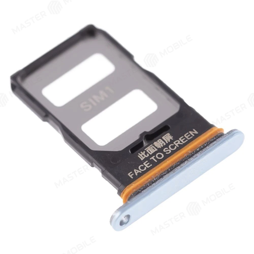 Держатель сим-карты для Xiaomi Redmi Note 13 Pro 5G (2312DRA50C) (голубой)  фото №3