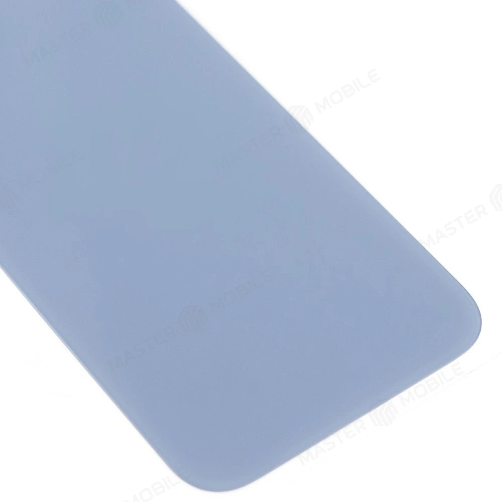 Задняя крышка для Apple iPhone 14 Plus (голубой) (в сборе со стеклом камеры и шлейфом) (Premium)  фото №4