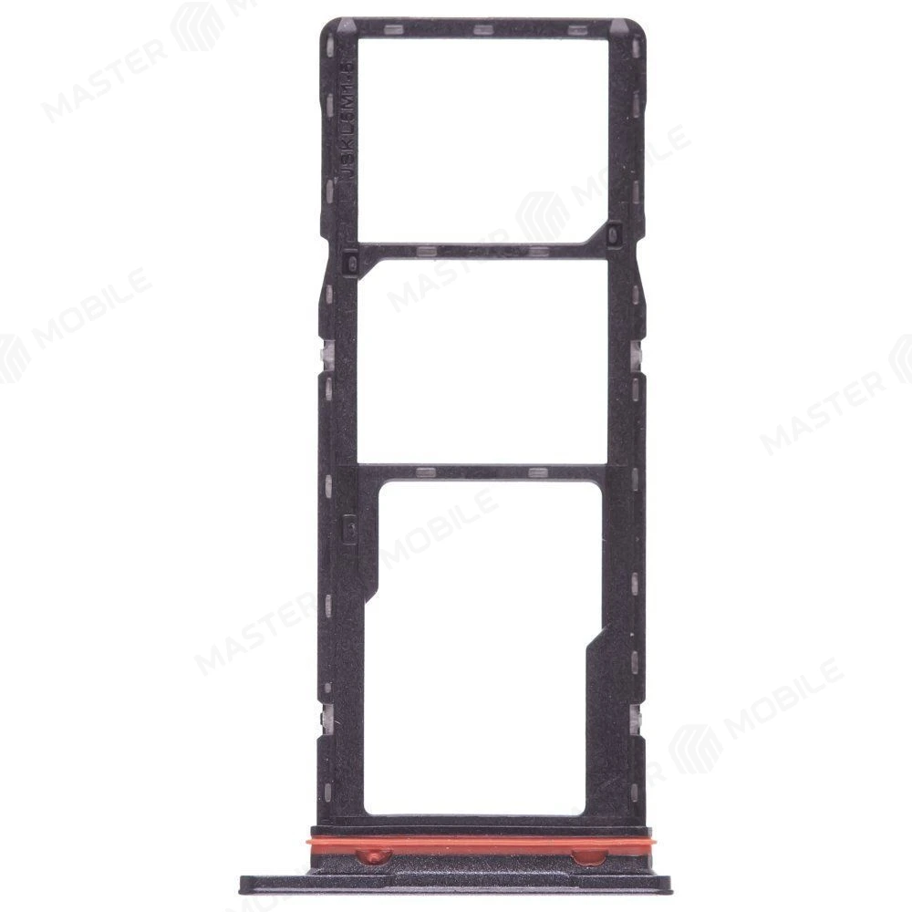 Держатель сим-карты для Tecno Spark 30 4G (KL6) (черный)  фото №2